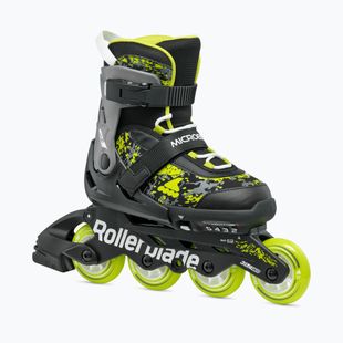 Vaikiški riedučiai Rollerblade Microblade SL Jr black/lime