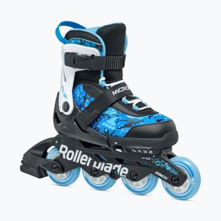 Vaikiški riedučiai Rollerblade Microblade SL Jr black/sky blue