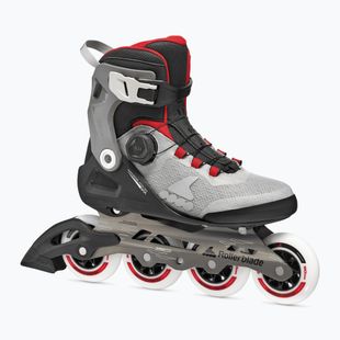 Vyriški riedučiai Rollerblade Macroblade 90 Boa black/grey/red