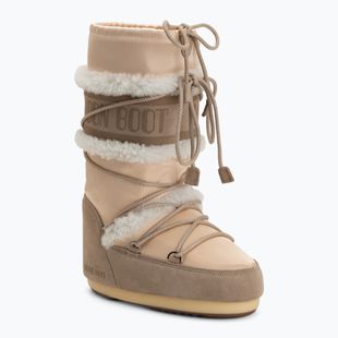 Moteriški sniego batai Moon Boot Icon Pearly Plus pale peach/sand