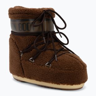 Moteriški sniego batai Moon Boot Icon Low Fleece brown