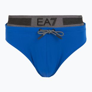 Vyriškos plaukimo glaudės EA7 Emporio Armani Logo Tape Brief turkish sea