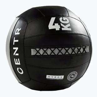 Medicininis kamuolys CENTR Competition Wall Ball Centr x Hyrox 4 kg black