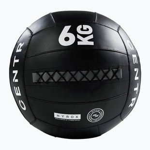 Medicininis kamuolys CENTR Competition Wall Ball Centr x Hyrox 6 kg black