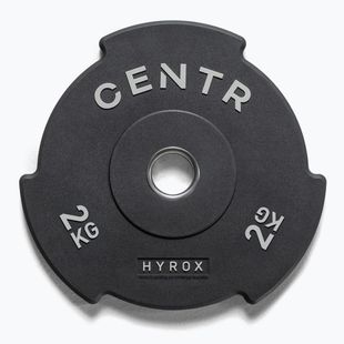Bumperio svoriai Centr Top Plate Centr x Hyrox black