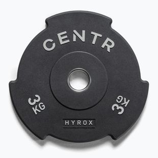 Bumperio svoriai Centr Top Plate Centr x Hyrox black
