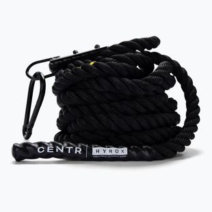 Treniruoklių šokdynė Centr Competition Battle Rope Youngstars Centr x Hyrox black