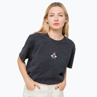 Moteriški marškinėliai Kaotiko Washed Moon Sphynx black