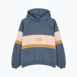 Moteriškas džemperis Kaotiko Evelyn prussia / hazelnut / beige