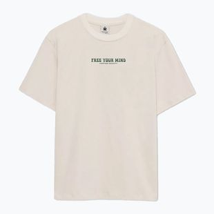 Vyriški marškinėliai Kaotiko M / C Free Your Mind Organic Cotton ivory
