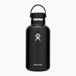 Turistinis butelis Hydro Flask Wide Flex Cap 64 Oz 1892 ml black
