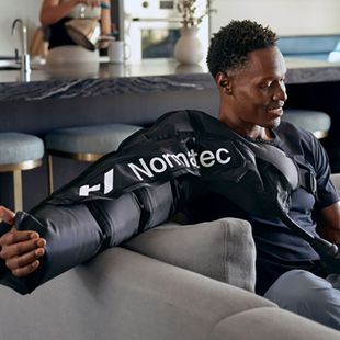 Normatec kompresinės rankovės juodos spalvos