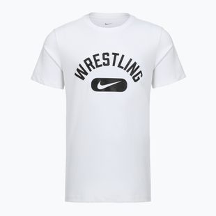 Vyriški marškinėliai Nike Wrestling Disc DFC white/black