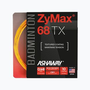 Badmintono stygos ASHAWAY ZyMax 68 TX - rinkinys oranžinis