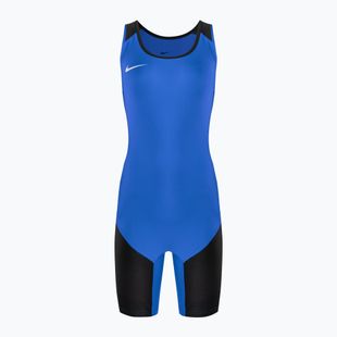 Moteriškas imtynių trikotažas Nike Weightlifting Singlet royal/black