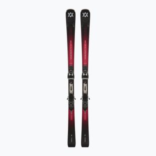 Kalnų slidės + apkaustai Völkl Peregrine 72 Black + RMotion T 12