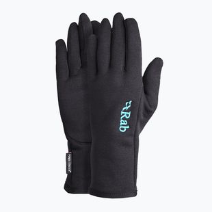 Moteriškos žygio pirštinės Rab Power Stretch Pro black
