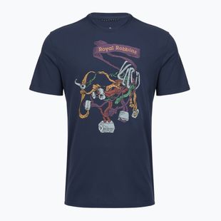 Vyriški marškinėliai Royal Robbins RR Graphic navy chock pt