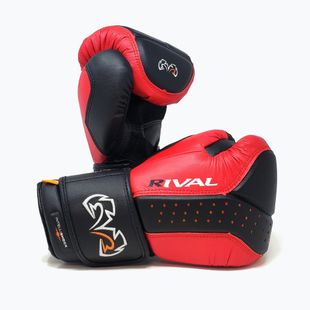 Bokso pirštinės Rival RB10 Intelli-Shock Bag black/red