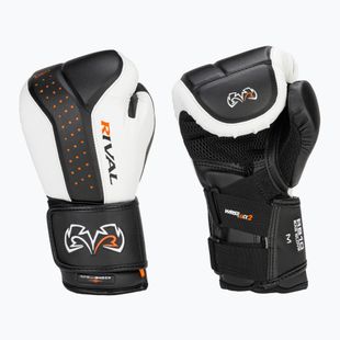 Bokso pirštinės Rival RB10 Intelli-Shock Bag black/white