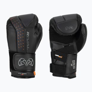 Bokso pirštinės Rival RB10 Intelli-Shock Bag black