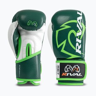 Bokso pirštinės Rival RB7 Fitness Plus Bag green/white