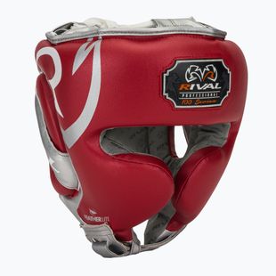 Bokso šalmas Rival RHG100 Professional Headgear red/silver/grey