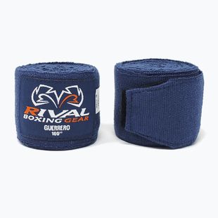 Bokso tvarsčiai Rival Guerrero Handwraps 180 cm navy