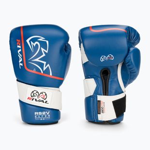 Bokso pirštinės Rival Super Sparring 2.0 blue