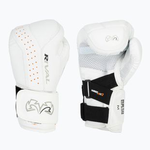 Bokso pirštinės Rival RB10 Intelli-Shock Bag white