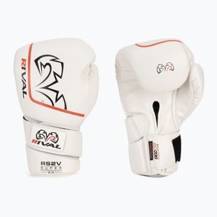 Bokso pirštinės Rival Super Sparring 2.0 white