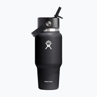 Terminis butelis Hydro Flask Wide Flex Travel 710 ml black