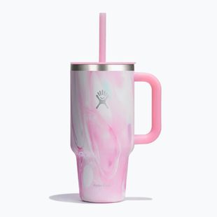 Terminis puodukas Hydro Flask Travel Tumbler Jelly 945 ml pink swirl