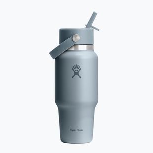 Termo gertuvė Hydro Flask Wide Flex Straw Travel 621 ml shale grey