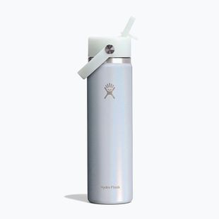 Termo gertuvė Hydro Flask Wide Mouth with Flex Straw Cap 710 ml glimmer blue
