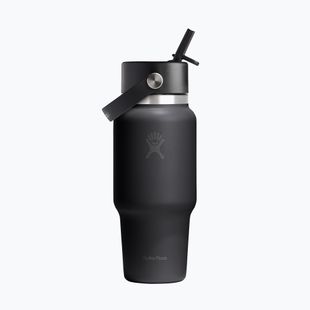 Termo gertuvė Hydro Flask Wide Flex Straw Travel 621 ml black