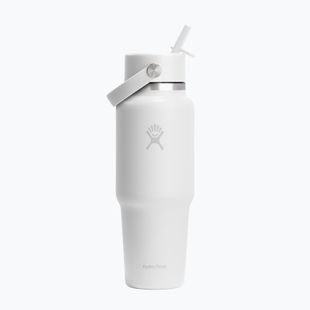 Termo gertuvė Hydro Flask Wide Flex Straw Travel 946 ml white