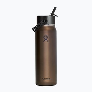 Termo gertuvė Hydro Flask Lightweight Wide Flex Straw 946 ml cap obsidian