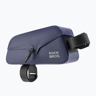 Dviračio rėmo krepšys Rockbros 30120122 Bike Tube Bag Magnetic L 0,9 l blue