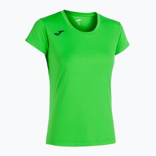 Moteriški bėgimo marškinėliai Joma Record II fluor green
