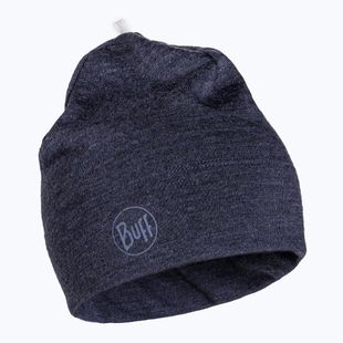 BUFF Midweight Merino Wool naktinė mėlyna žieminė kepurė