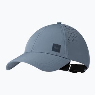 Kepuraitė su snapeliu BUFF Summit Solid stone blue