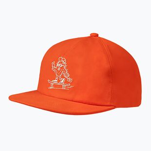 Vaikiška kepuraitė su snapeliu BUFF Snapback Solid poppy