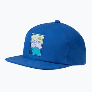 Vaikiška kepuraitė su snapeliu BUFF Snapback Solid azure