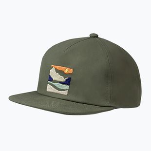 Vaikiška kepuraitė su snapeliu BUFF Snapback Solid khaki