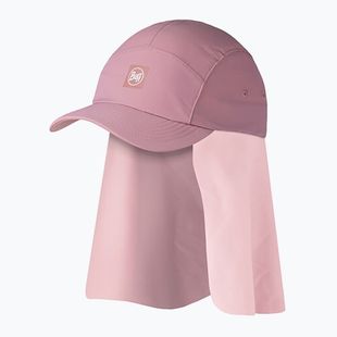 Vaikiška kepuraitė su snapeliu BUFF Desert Kids Solid orchid