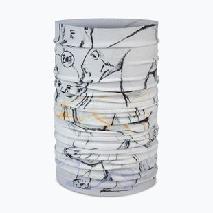 Vaikiška daugiafunkcinė skara BUFF Original Ecostretch bargy white