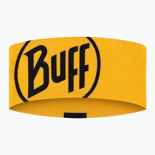 Galvos juosta BUFF CoolNet UV Wide logo yellow