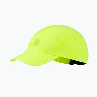 Kepurė su snapeliu BUFF Speed solid lime