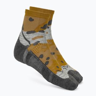Kojinės BUFF Merino Lightweight Quarter LWQ2 khaki